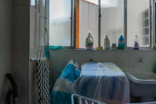 Área de Serviço de apartamento à venda com 3 quartos, 105m² em Parque Sao Diogo, São Bernardo do Campo