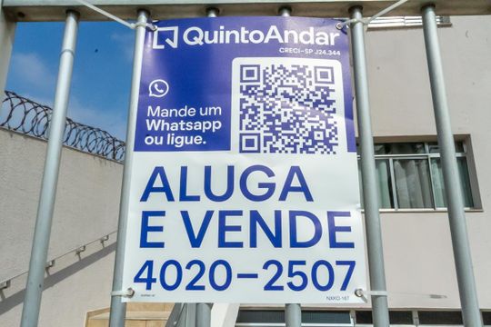Placa NXKO-167 de apartamento à venda com 3 quartos, 105m² em Parque Sao Diogo, São Bernardo do Campo