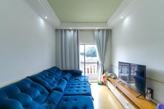 Sala de apartamento à venda com 3 quartos, 105m² em Parque Sao Diogo, São Bernardo do Campo