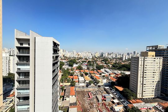 Vista de kitnet/studio à venda com 1 quarto, 25m² em Vila Olímpia, São Paulo