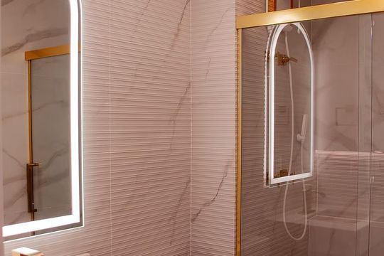 Banheiro de apartamento para alugar com 1 quarto, 34m² em Cidade Monções, São Paulo