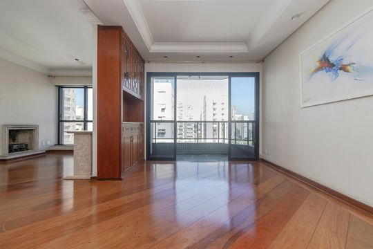 Sala de apartamento à venda com 3 quartos, 228m² em Brooklin Paulista, São Paulo