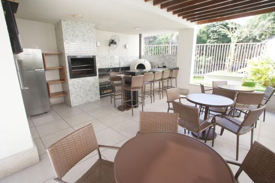 Área comum - Churrasqueira de apartamento para alugar com 2 quartos, 59m² em Freguesia (jacarepaguá), Rio de Janeiro
