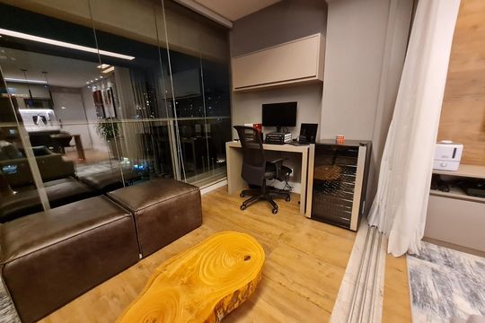 Kitnet/Studio à venda com 1 quarto, 42m² em Cidade Monções, São Paulo