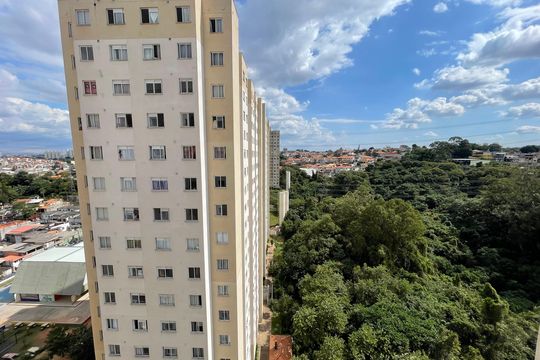 Vista da Sala de apartamento à venda com 2 quartos, 34m² em Jardim Celeste, São Paulo