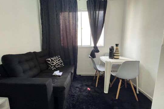 Sala de apartamento à venda com 2 quartos, 34m² em Jardim Celeste, São Paulo