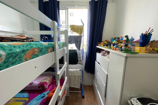 Quarto 2 de apartamento à venda com 2 quartos, 34m² em Jardim Celeste, São Paulo