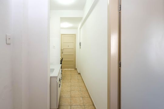 cozinha de kitnet/studio para alugar com 1 quarto, 30m² em Liberdade, São Paulo