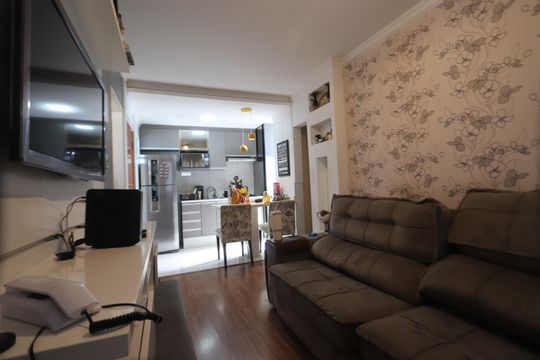Sala de apartamento à venda com 2 quartos, 50m² em Jd S Teresinha, São Paulo