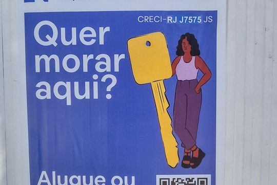 Plaquinha  de apartamento à venda com 3 quartos, 136m² em Vila Kosmos, Rio de Janeiro