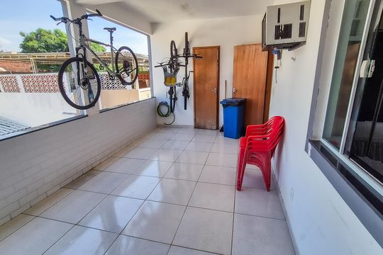 Área Gourmet  de apartamento à venda com 3 quartos, 136m² em Vila Kosmos, Rio de Janeiro