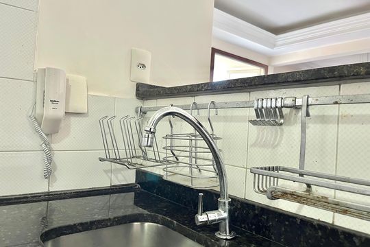 Cozinha de apartamento para alugar com 1 quarto, 68m² em Vila Mascote, São Paulo