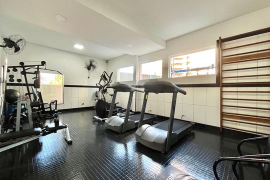 Área comum - Academia de apartamento para alugar com 1 quarto, 68m² em Vila Mascote, São Paulo