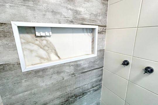 Banheiro da Suíte de apartamento para alugar com 2 quartos, 66m² em Picanço, Guarulhos