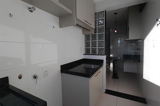 Cozinha de apartamento para alugar com 3 quartos, 90m² em Tabajaras, Uberlândia