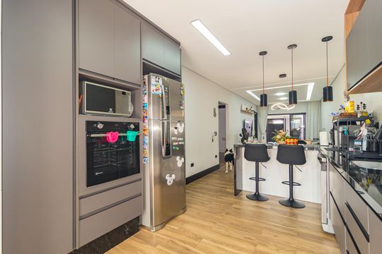 Cozinha de casa à venda com 3 quartos, 151m² em Vila Invernada, São Paulo
