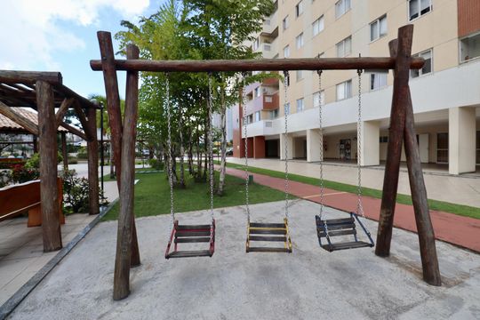 Área comum - Playground de apartamento para alugar com 2 quartos, 70m² em Cabula, Salvador
