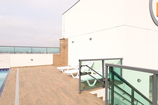 Área comum - Piscina de apartamento para alugar com 1 quarto, 33m² em Cidade Antônio Estêvão de Carvalho, São Paulo