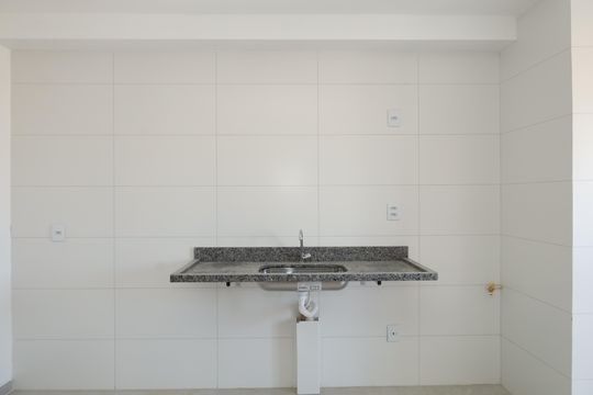 Cozinha de apartamento para alugar com 1 quarto, 33m² em Cidade Antônio Estêvão de Carvalho, São Paulo