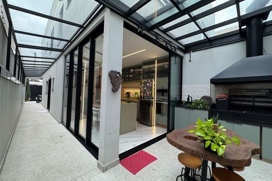 Área gourmet de casa à venda com 3 quartos, 140m² em Bela Vista, Osasco