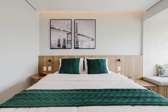 Sala/Quarto de kitnet/studio para alugar com 1 quarto, 28m² em Planalto Paulista, São Paulo