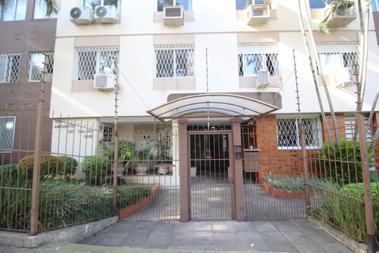 Fachada de apartamento à venda com 1 quarto, 45m² em Petrópolis, Porto Alegre