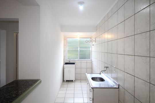 Cozinha de apartamento à venda com 1 quarto, 45m² em Petrópolis, Porto Alegre