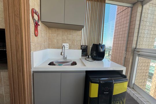 Varanda gourmet de apartamento à venda com 3 quartos, 200m² em Adalgisa, Osasco