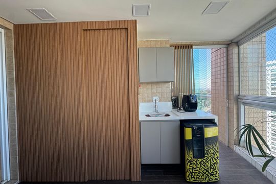 Varanda gourmet de apartamento à venda com 3 quartos, 200m² em Adalgisa, Osasco