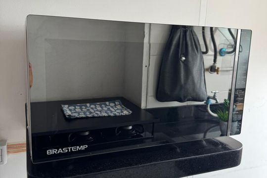 Cozinha de apartamento para alugar com 2 quartos, 51m² em Parque Vitoria, São Paulo
