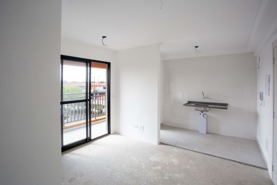 Sala de apartamento à venda com 2 quartos, 47m² em Vila do Encontro, São Paulo