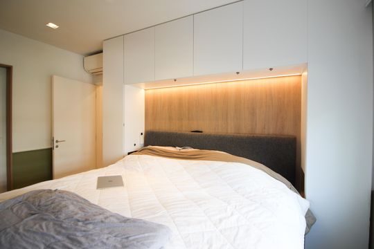 Suíte de apartamento à venda com 3 quartos, 102m² em Itaim Bibi, São Paulo