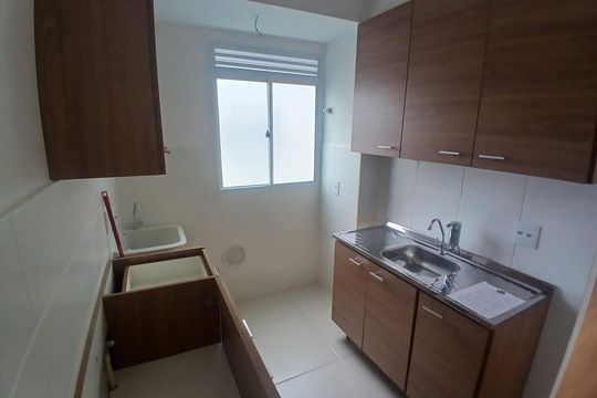 Cozinha de apartamento para alugar com 2 quartos, 45m² em Recreio, Rio de Janeiro