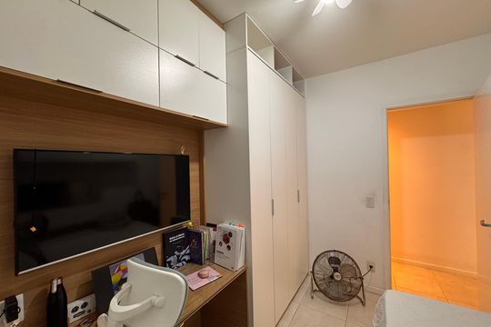 Quarto 2 de apartamento à venda com 4 quartos, 107m² em Barra da Tijuca, Rio de Janeiro