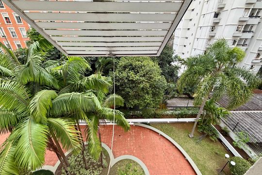 Vista Quarto 1 de apartamento à venda com 2 quartos, 117m² em Brooklin, São Paulo