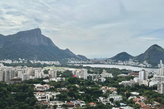 Vista escritório de apartamento à venda com 3 quartos, 197m² em Leblon, Rio de Janeiro