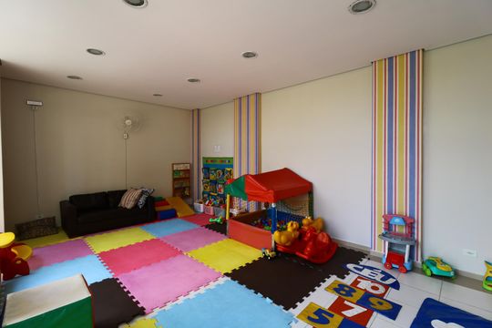 Área Comum - Brinquedoteca de apartamento à venda com 2 quartos, 50m² em Vila América, Santo André