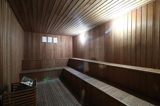 Área Comum - Sauna de apartamento à venda com 2 quartos, 50m² em Vila América, Santo André
