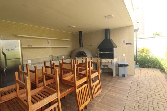 Área comum - Churrasqueira de apartamento à venda com 2 quartos, 55m² em Liberdade, São Paulo