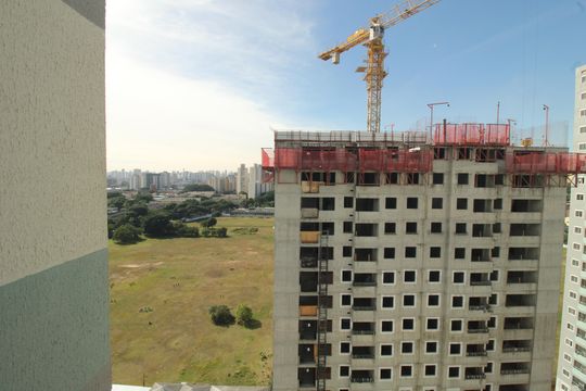 Vista da Sala de apartamento à venda com 2 quartos, 55m² em Liberdade, São Paulo