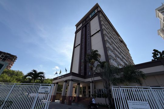 Fachada de kitnet/studio à venda com 1 quarto, 37m² em Jacarepaguá, Rio de Janeiro