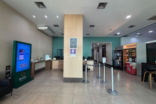 Área comum - Hall de kitnet/studio à venda com 1 quarto, 37m² em Jacarepaguá, Rio de Janeiro