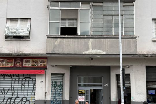 Fachada de kitnet/studio à venda com 1 quarto, 50m² em Santa Cecilia, São Paulo