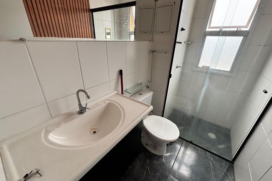 Banheiro de apartamento à venda com 2 quartos, 375m² em Jardim Matarazzo, São Paulo