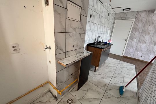 Cozinha de apartamento à venda com 2 quartos, 375m² em Jardim Matarazzo, São Paulo