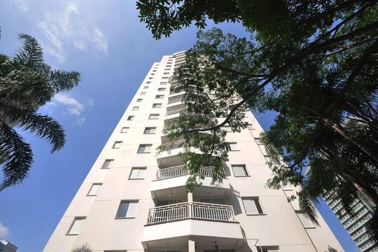 Fachada de apartamento para alugar com 2 quartos, 70m² em Vila Andrade, São Paulo