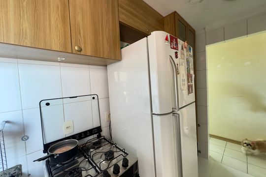 Cozinha de apartamento para alugar com 3 quartos, 70m² em Jardim Santa Edwirges, Guarulhos