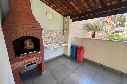 Área comum - Churrasqueira de apartamento à venda com 2 quartos, 43m² em Vila Paranagua, São Paulo