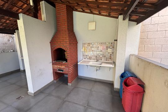 Área comum - Churrasqueira de apartamento à venda com 2 quartos, 43m² em Vila Paranagua, São Paulo