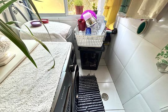 Área de Serviço de apartamento à venda com 2 quartos, 43m² em Vila Paranagua, São Paulo